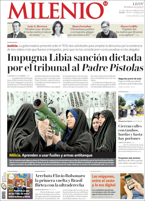 Portada de Milenio Leon