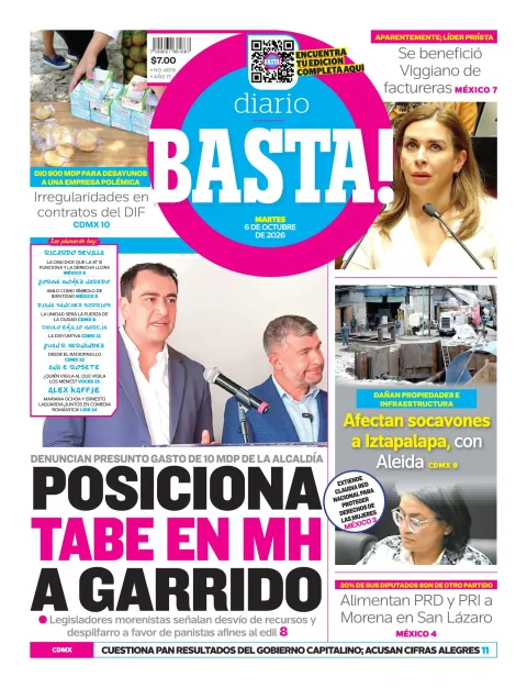 Portada de Basta! (portada)