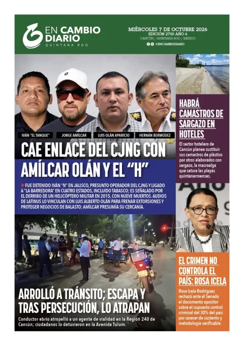 Portada de En Cambio - Quintana Roo (portada)