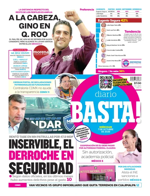 Portada de Basta! (portada)