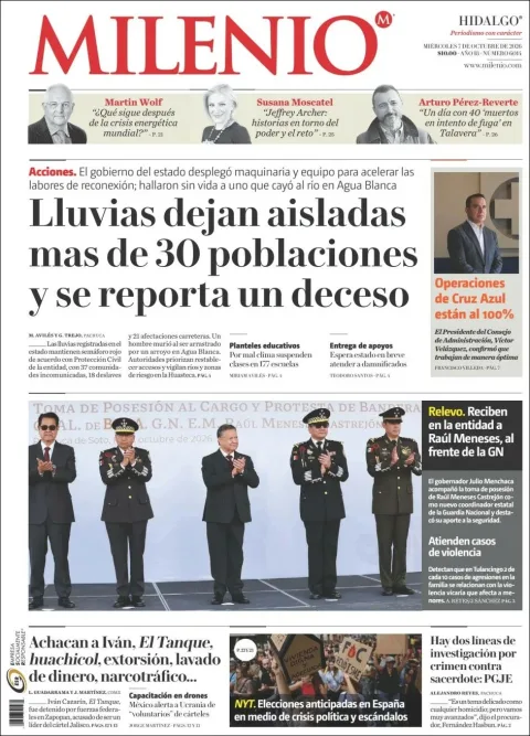 Portada de Milenio Hidalgo