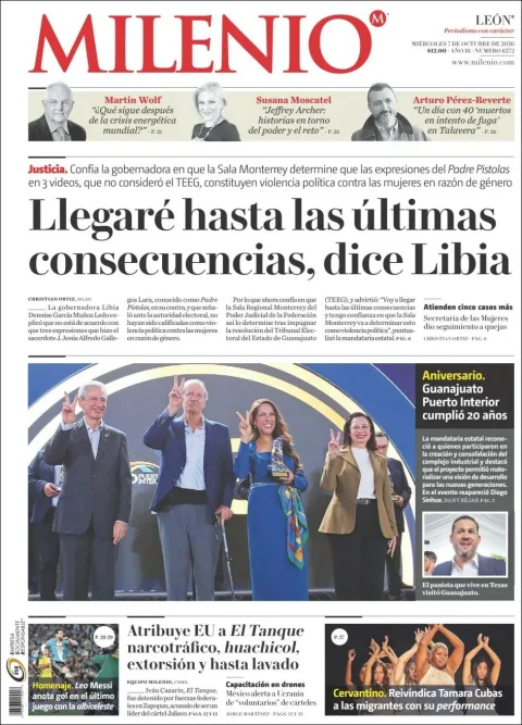 Portada de Milenio Leon