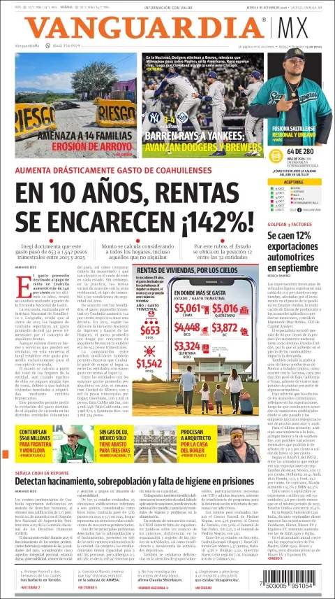 Portada de Vanguardia