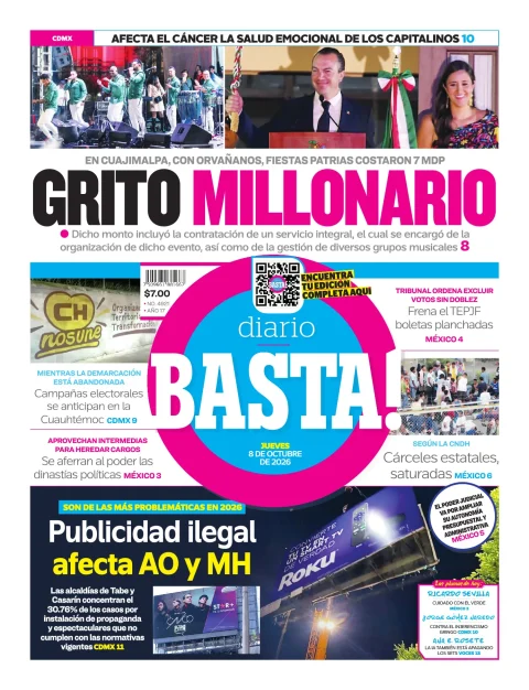 Portada de Basta! (Portada)