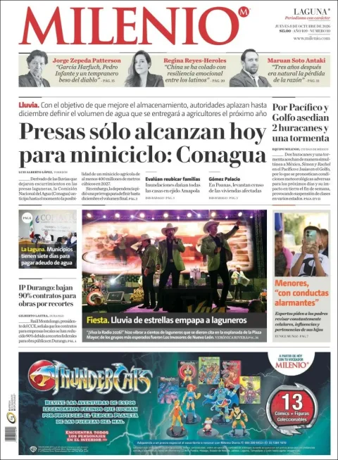 Portada de Milenio Laguna