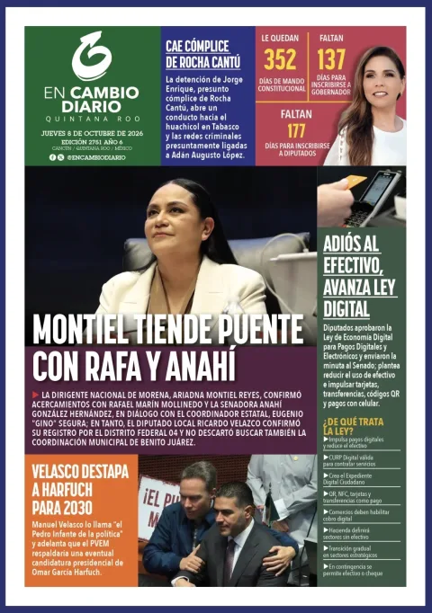 Portada de En Cambio - Quintana Roo (Contraportada)