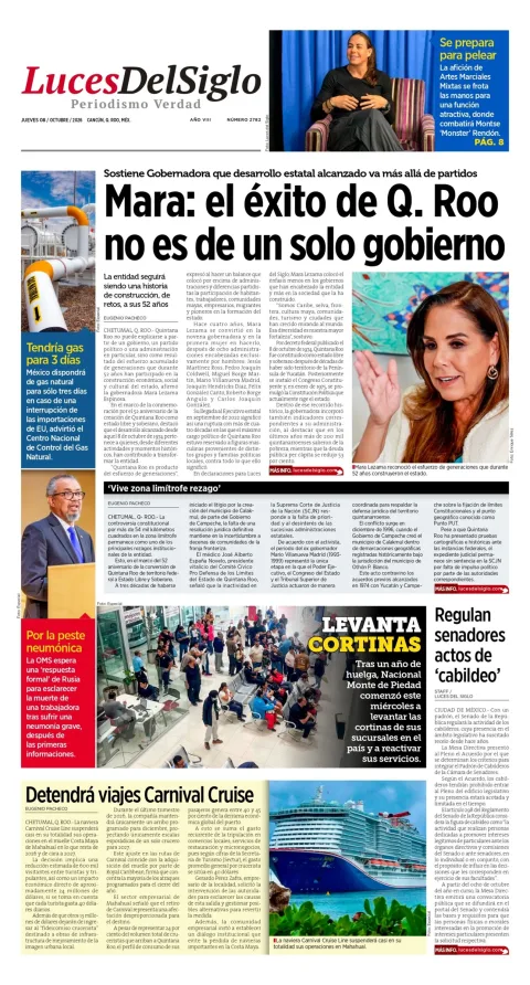 Portada de Luces del Siglo