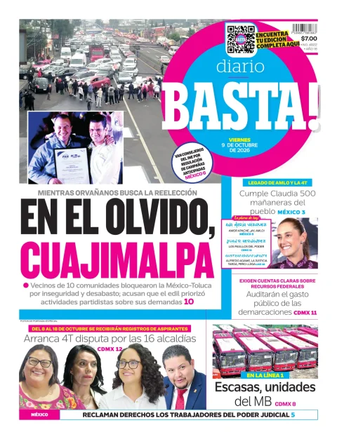 Portada de Basta! (Portada)