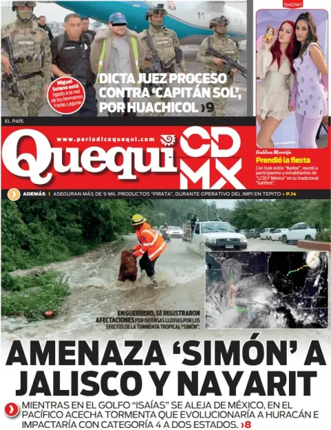Portada de Quequi CDMX (Contraportada)