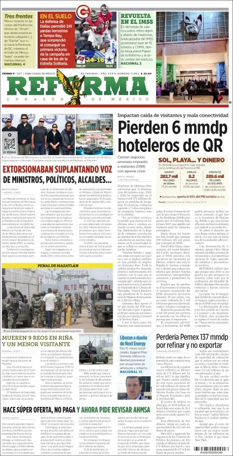 Portada de Reforma