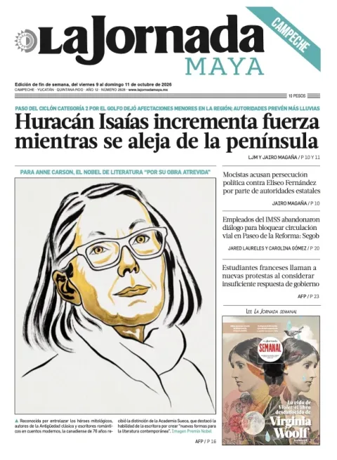 Portada de La Jornada Maya Campeche