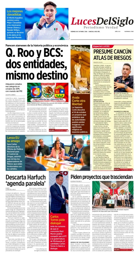 Portada de Luces del Siglo