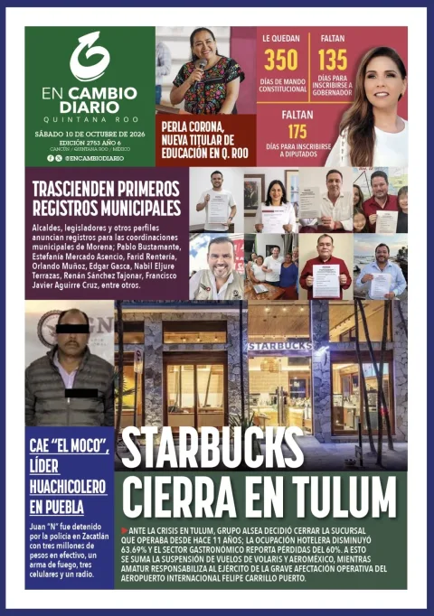 Portada de En Cambio - Quintana Roo (Contraportada)