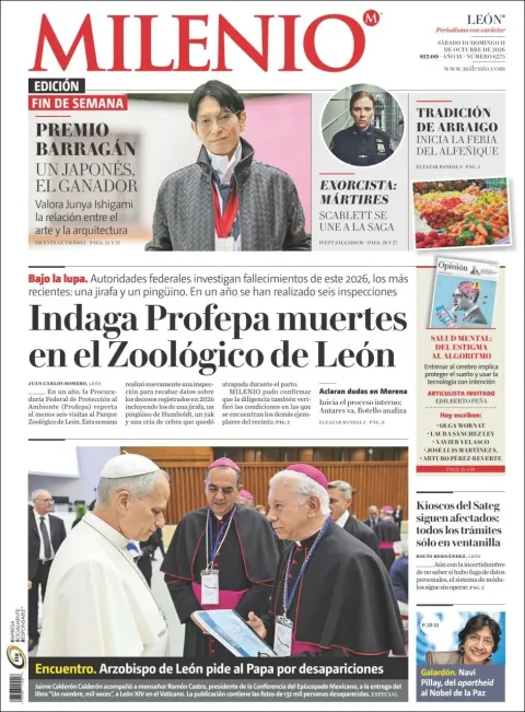 Portada de Milenio Leon