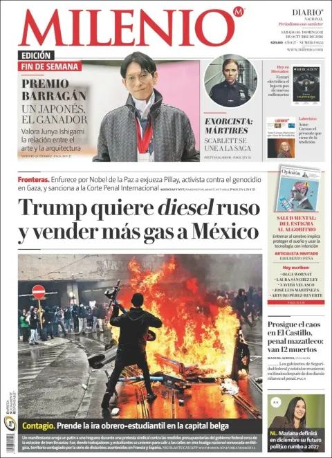 Portada de Milenio