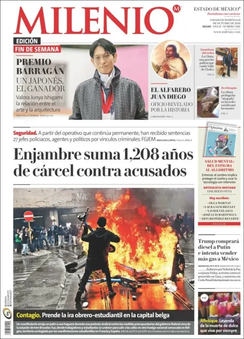 Portada de Milenio Edo de Mexico