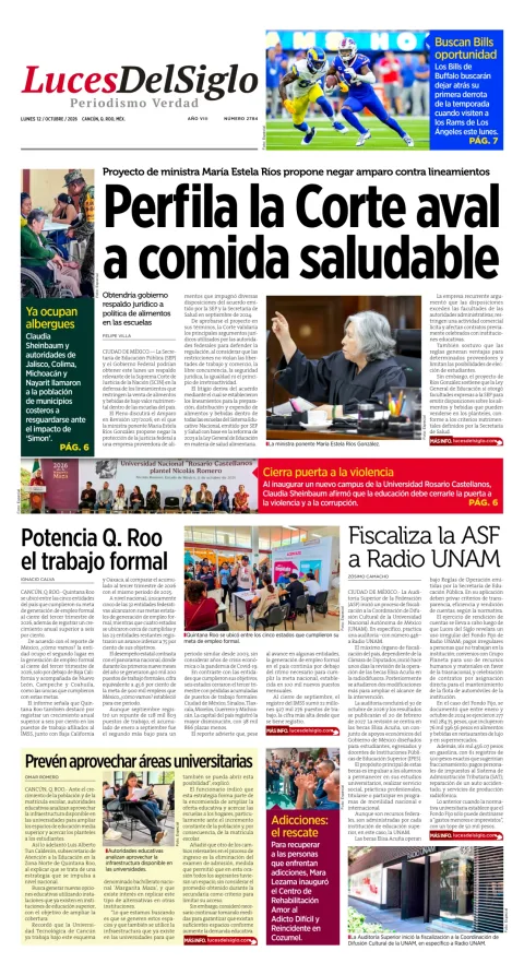 Portada de Luces del Siglo