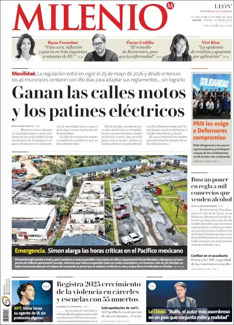 Portada de Milenio Leon