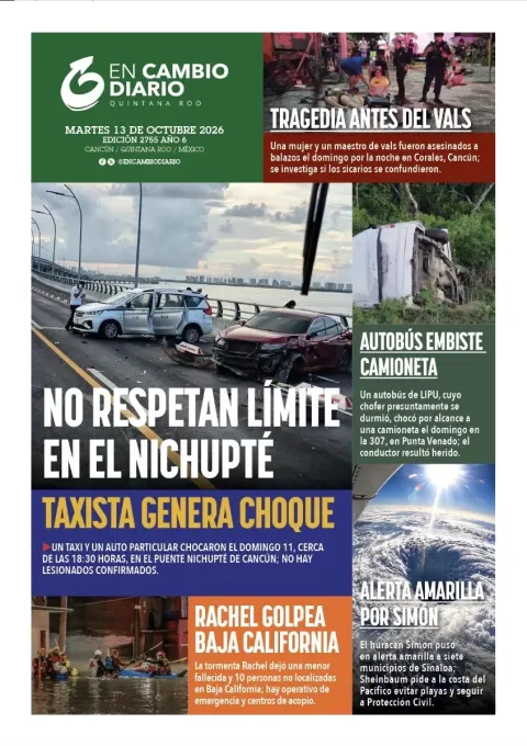 Portada de En Cambio - Quintana Roo (Contraportada)