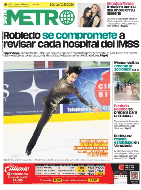 Portada de Publimetro Merida