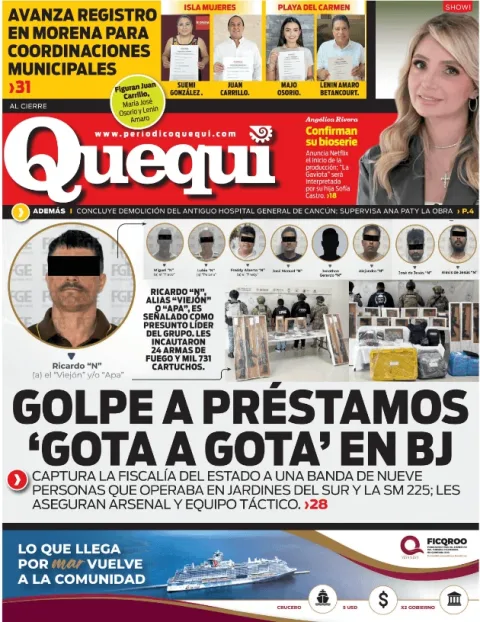 Portada de Quequi (Contraportada)
