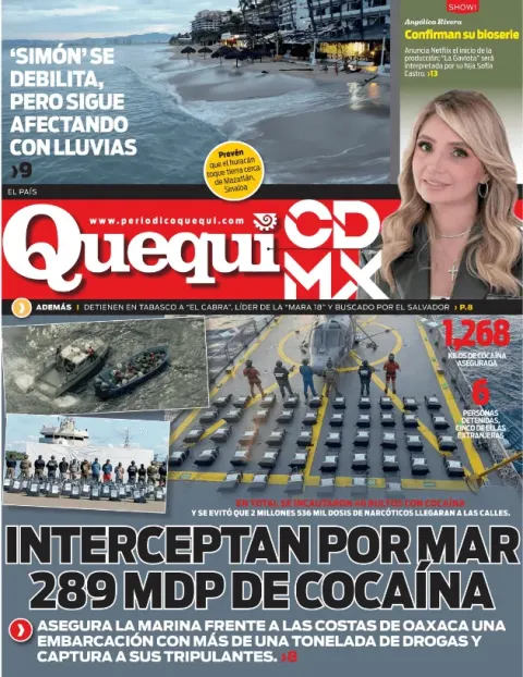 Portada de Quequi CDMX (Contraportada)