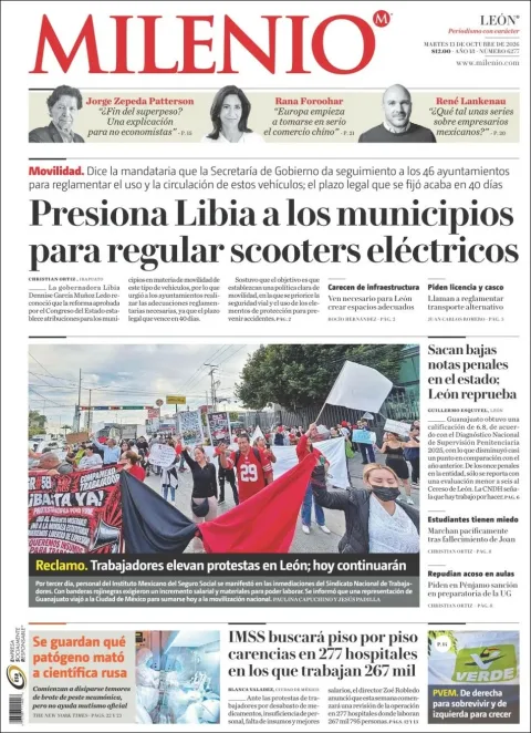 Portada de Milenio Leon