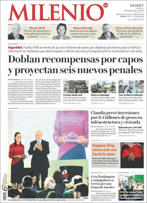 Portada de Milenio