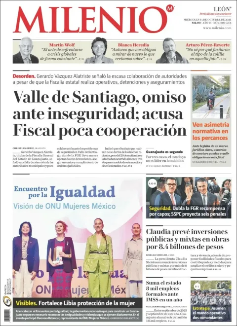 Portada de Milenio Leon