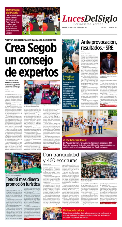 Portada de Luces del Siglo