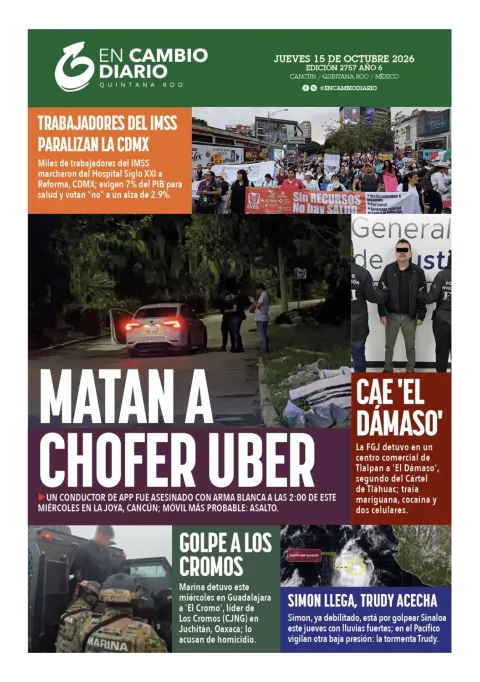 Portada de En Cambio - Quintana Roo (Portada)