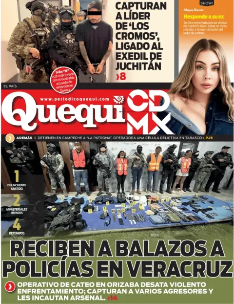 Portada de Quequi CDMX (Contraportada)
