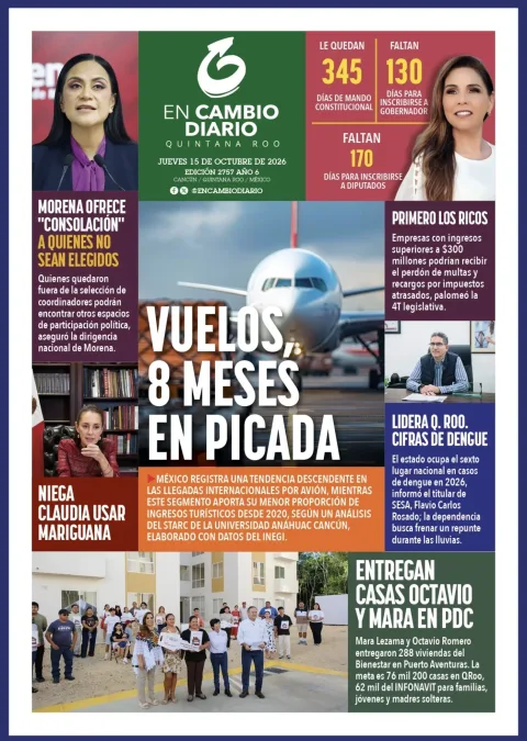 Portada de En Cambio - Quintana Roo (Contraportada)