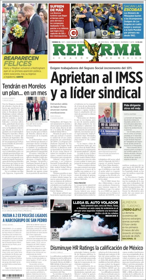 Portada de Reforma