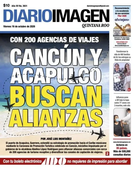 Portada de Diario Imagen Quintana Roo