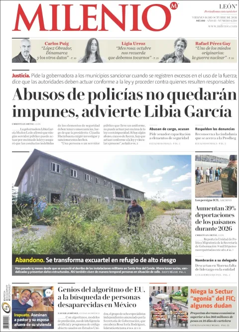 Portada de Milenio Leon