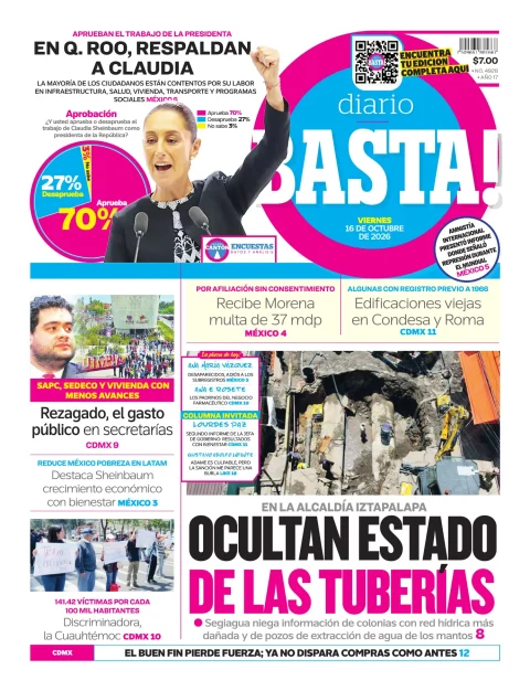 Portada de Basta! (Portada)