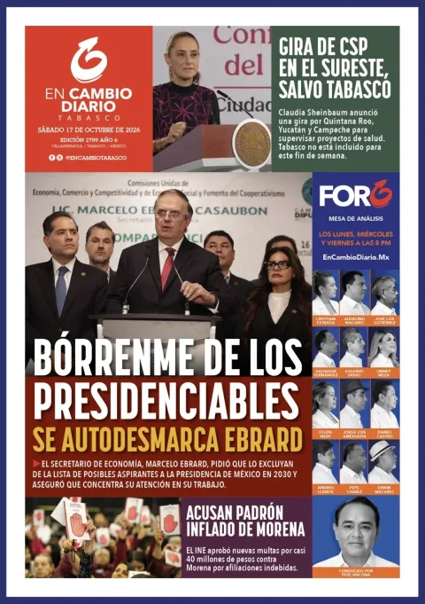 Portada de En Cambio - Tabasco (Contraportada)