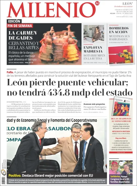 Portada de Milenio Leon