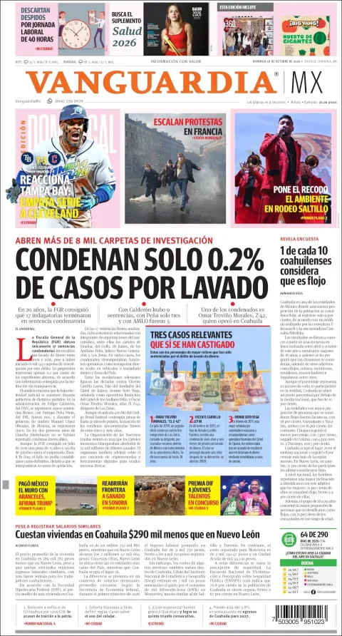 Portada de Vanguardia