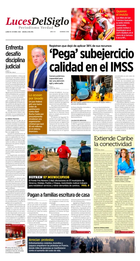 Portada de Luces del Siglo