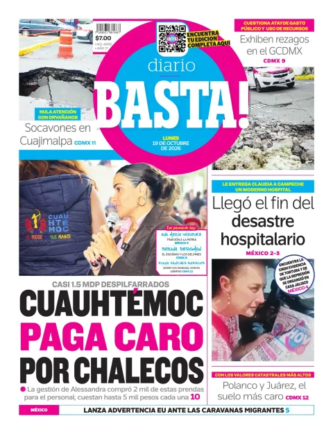 Portada de Basta! (Portada)