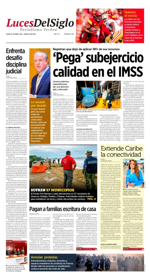 Portada de Luces del Siglo