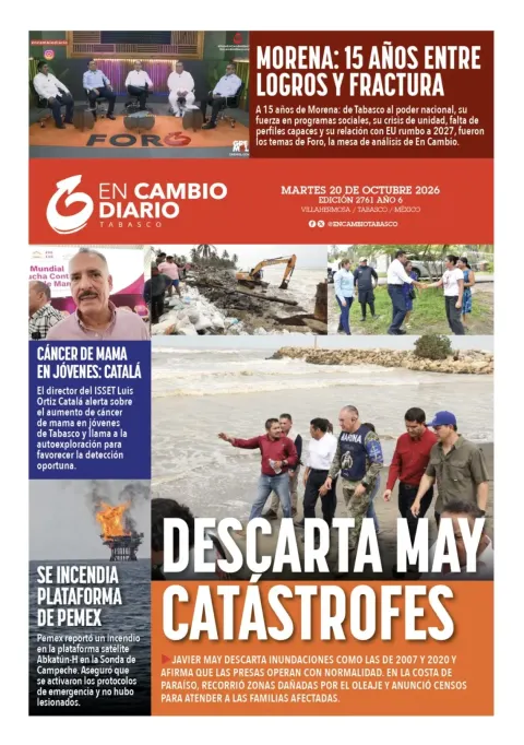 Portada de En Cambio - Tabasco (Contraportada)