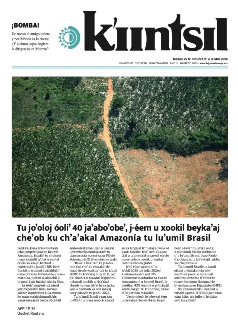 Portada de La Jornada - Kiintsil