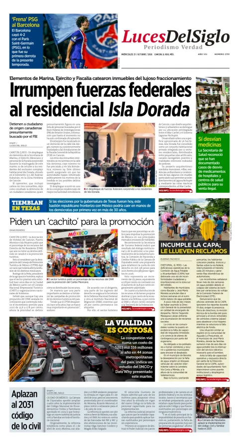 Portada de Luces del Siglo