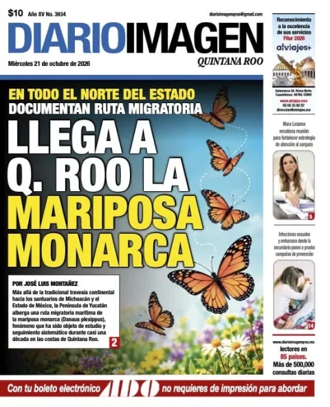 Portada de Diario Imagen Quintana Roo