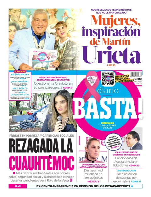 Portada de Basta! (Portada)