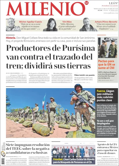 Portada de Milenio León