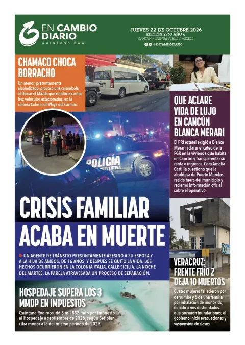 Portada de En Cambio - Quintana Roo (Portada)